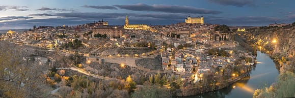 Atardecer en Toledo, España