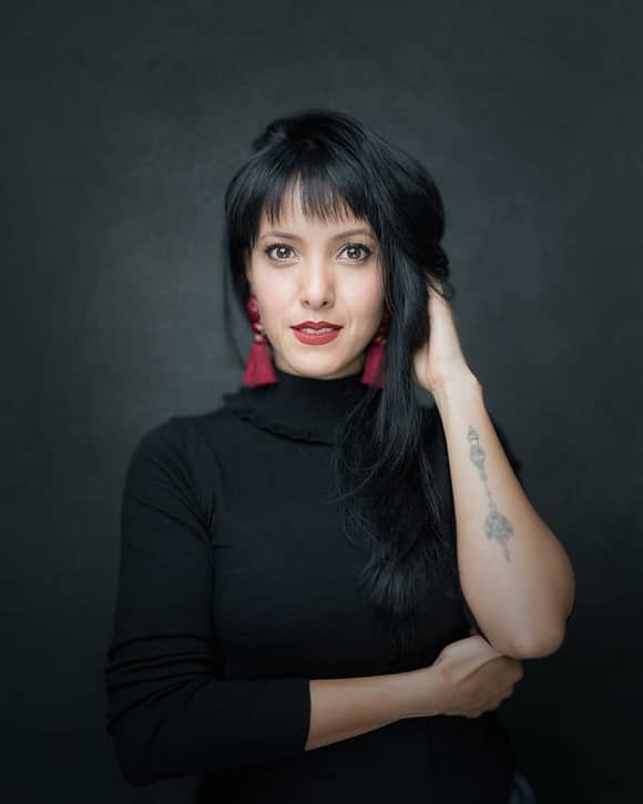 Retrato de alta resolución de Luisa Fernanda Moreno