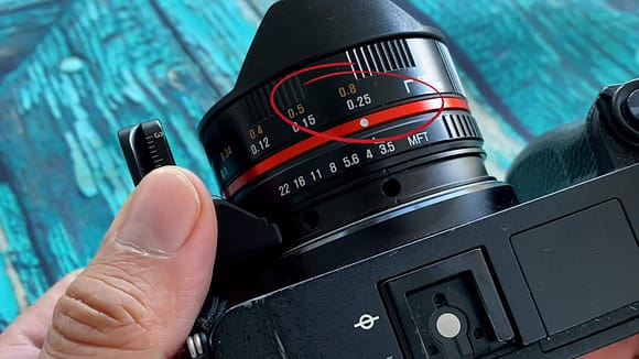 Cómo enfocar manualmente para hacer una fotografía 360 grados con el lente Ojo de Pez Samyang
