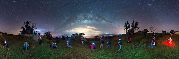Estudiantes ven por primera vez la Vía Láctea en Boyacá